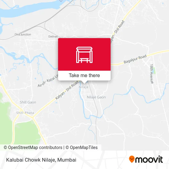 Kalubai Chowk Nilaje map