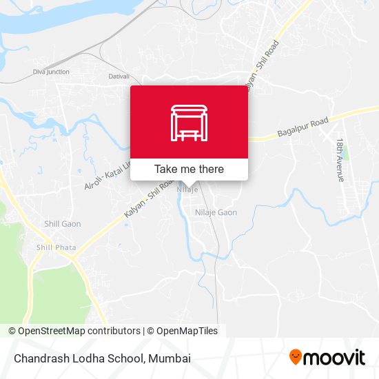 Chandrash Lodha School map