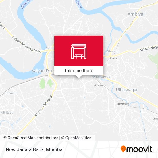 New Janata Bank map
