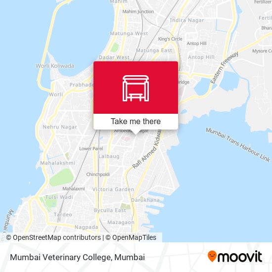 Mumbai Veterinary College map