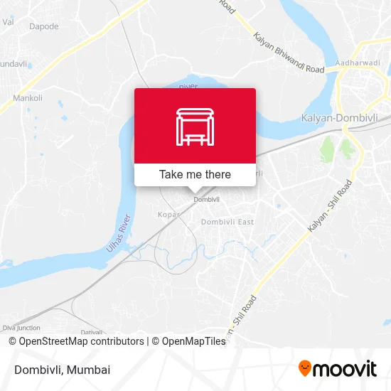 Dombivli map