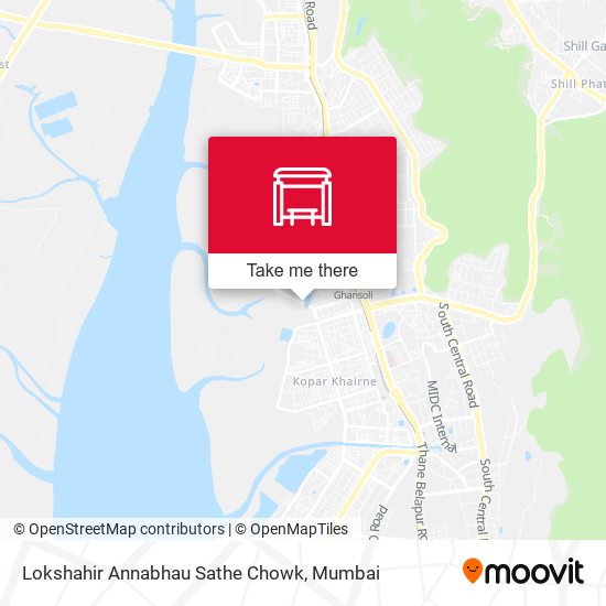 Lokshahir Annabhau Sathe Chowk map