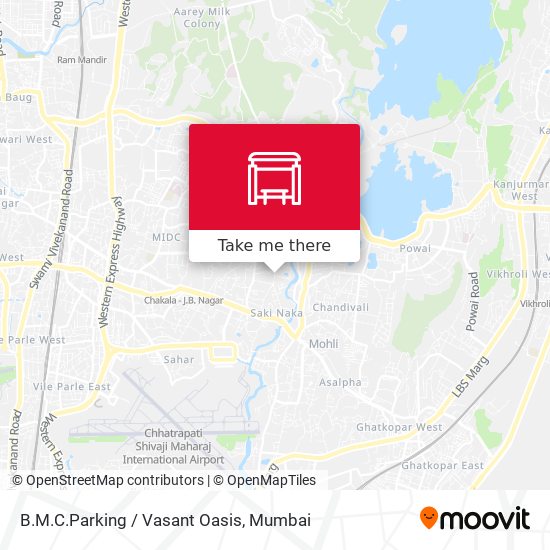 B.M.C.Parking / Vasant Oasis map