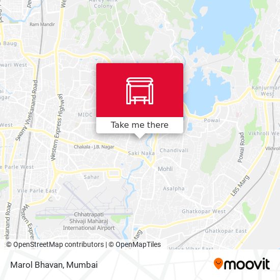 Marol Bhavan map