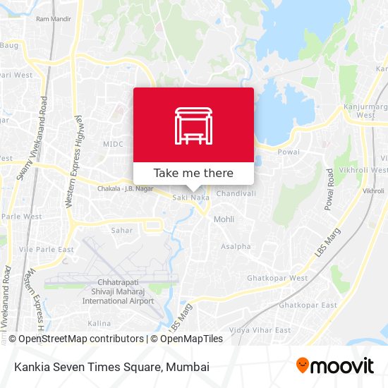 Kankia Seven Times Square map