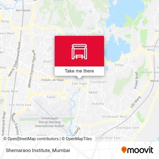 Shemaraoo Institute map