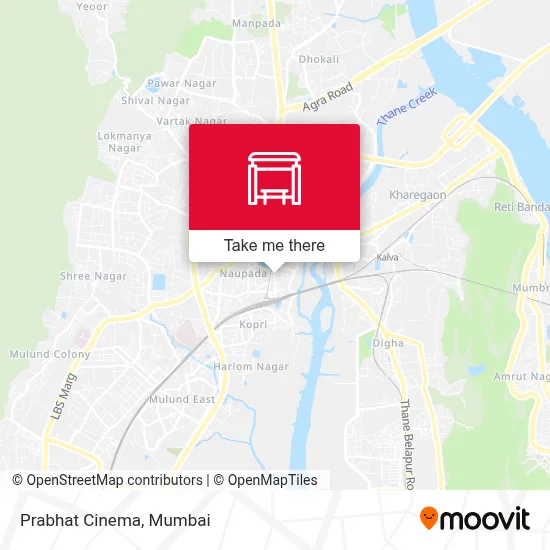 Prabhat Cinema map