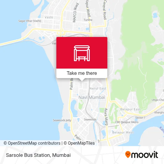 Sarsole Bus Station map