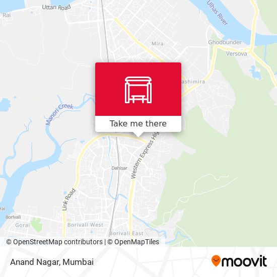 Anand Nagar map