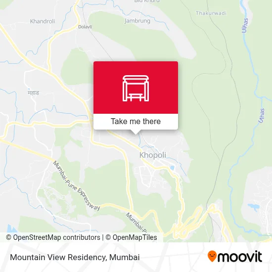 Mountain View Residency map