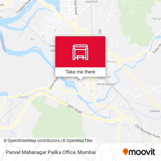 Panvel Mahanagar Pailka Office map