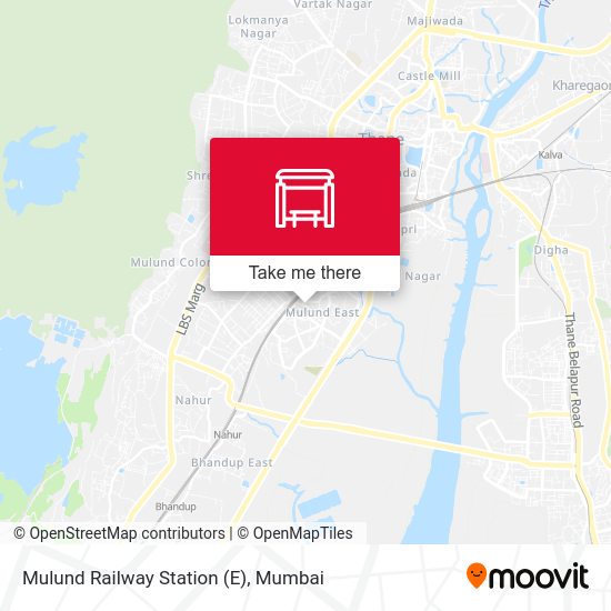 Mulund Railway Station (E) map