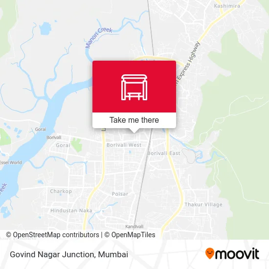 Govind Nagar Junction map