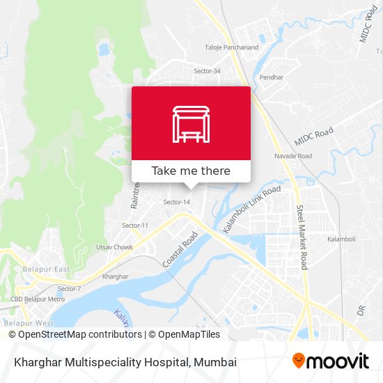 Kharghar Multispeciality Hospital map