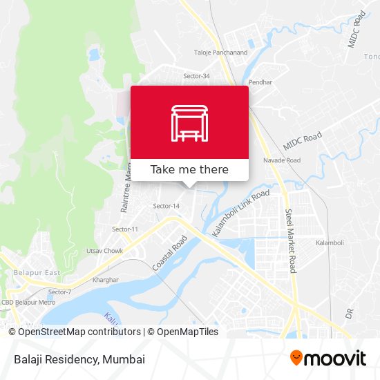 Balaji Residency map