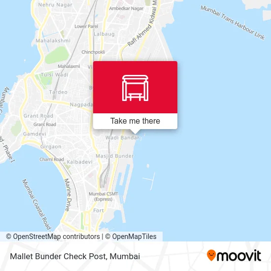 Mallet Bunder Check Post map