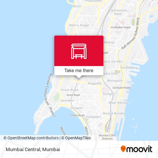 Mumbai Central map