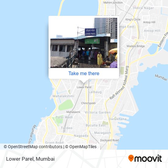 Lower Parel map