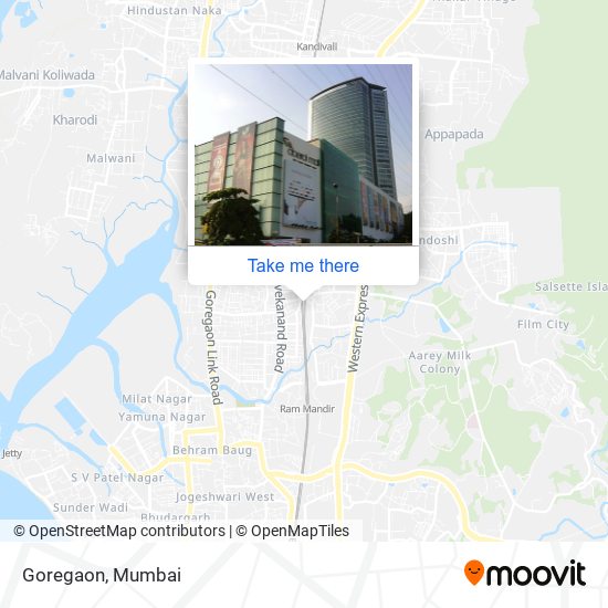 Goregaon map