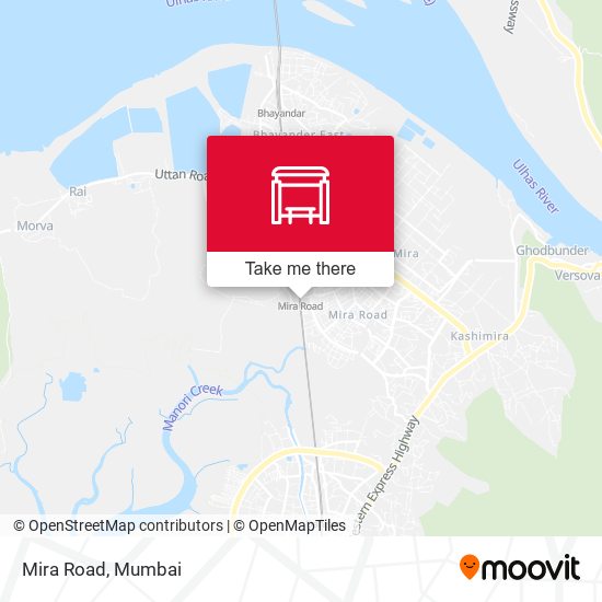 Mira Road map