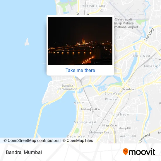 Bandra map