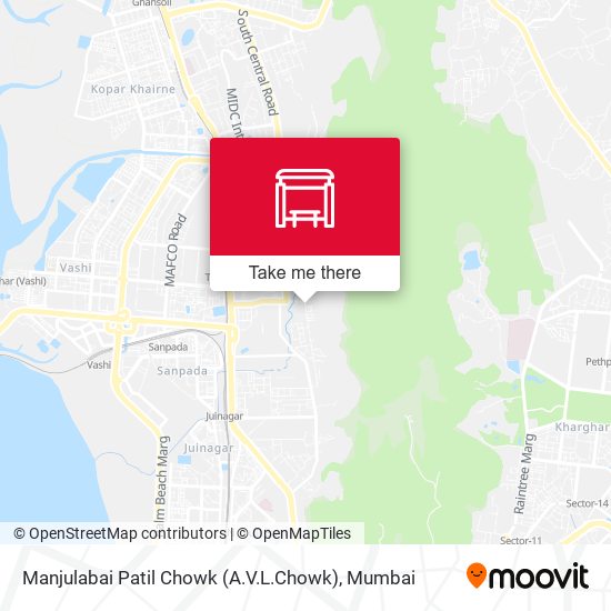 Manjulabai Patil Chowk (A.V.L.Chowk) map