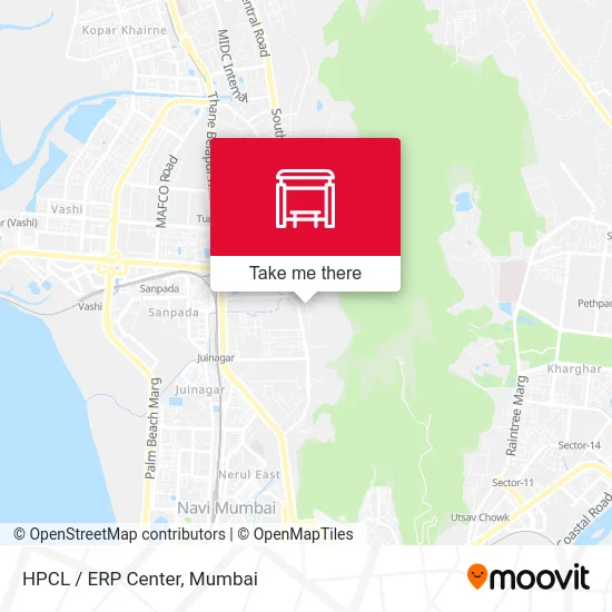 HPCL / ERP Center map