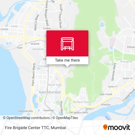 Fire Brigade Center TTC map