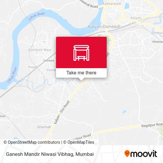 Ganesh Mandir Niwasi Vibhag map