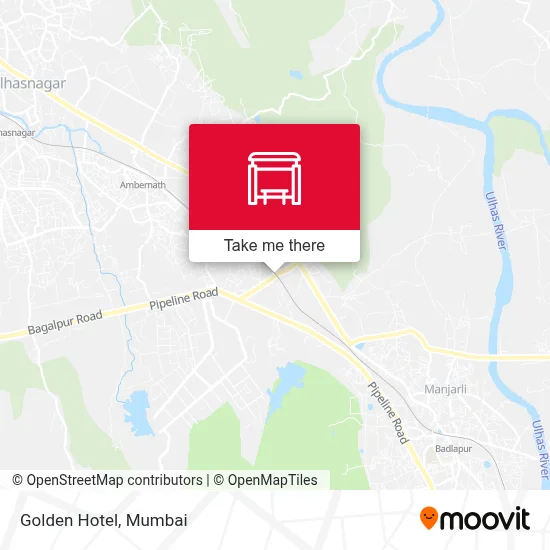 Golden Hotel map