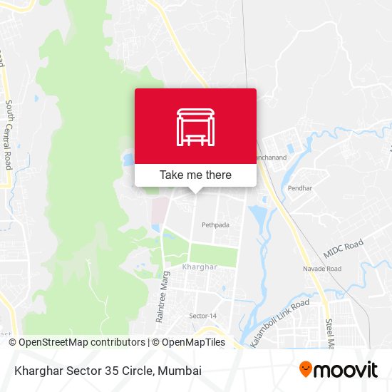 Kharghar Sector 35 Circle map
