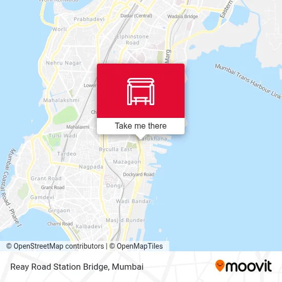 Reay Road Station Bridge map
