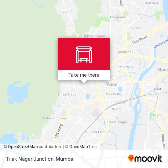 Tilak Nagar Junction map