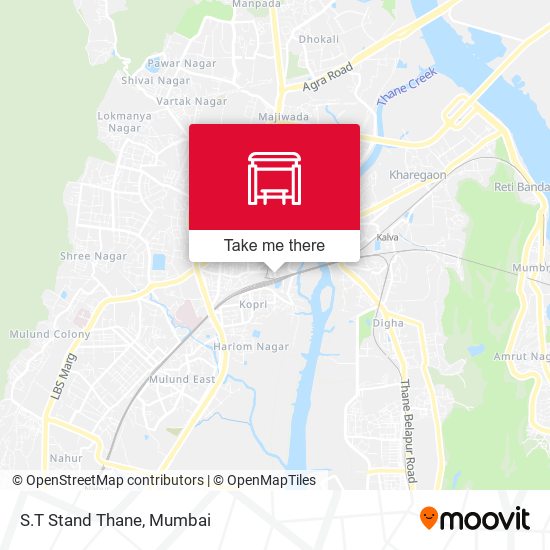 S.T Stand Thane map