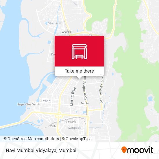 Navi Mumbai Vidyalaya map