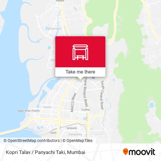 Kopri Talav / Panyachi Taki map