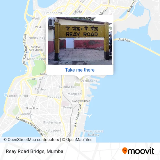 Reay Road Bridge map