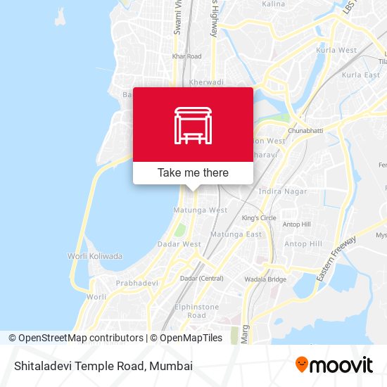 Shitaladevi Temple Road map