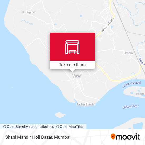 Shani Mandir Holi Bazar map