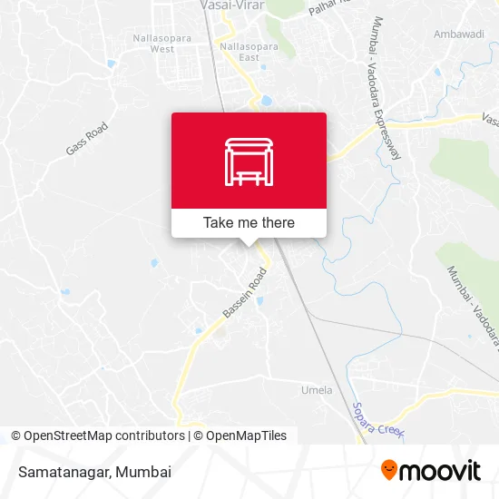 Samatanagar map