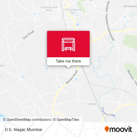D.G.Nagar map