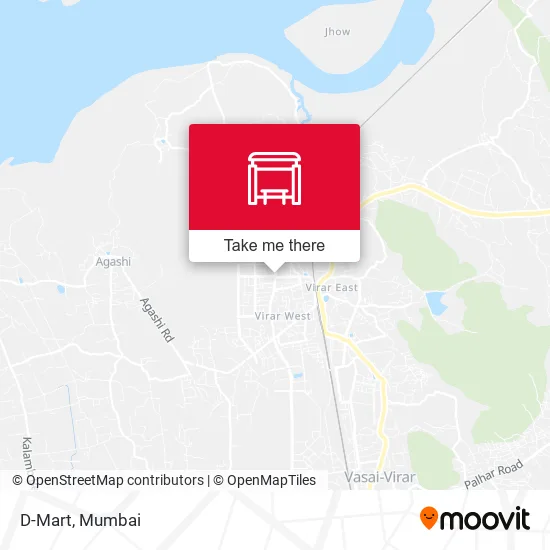 D-Mart map