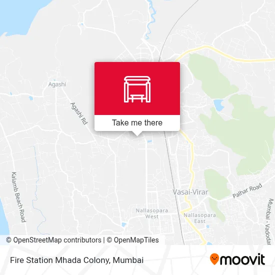 Fire Station Mhada Colony map