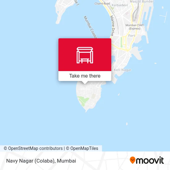 Navy Nagar (Colaba) map