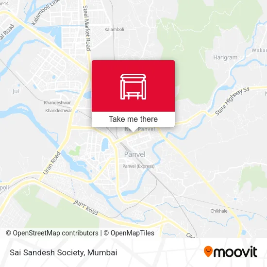 Sai Sandesh Society map