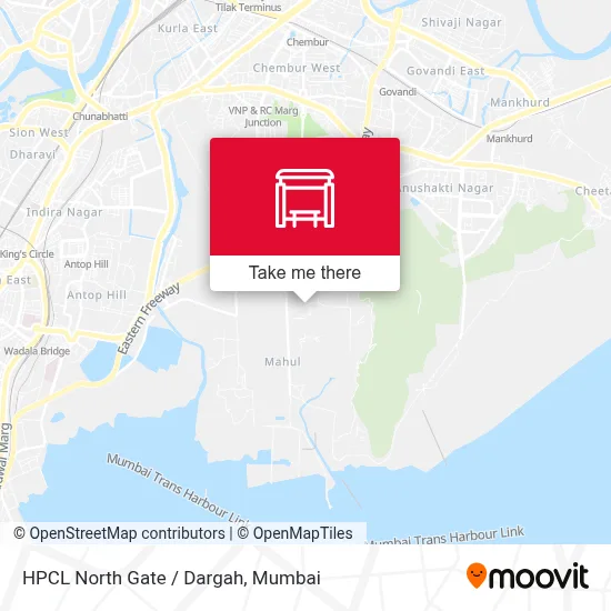 HPCL North Gate / Dargah map