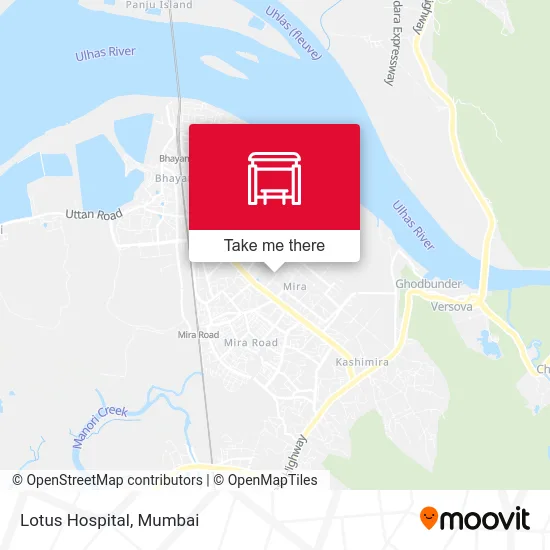 Lotus Hospital map