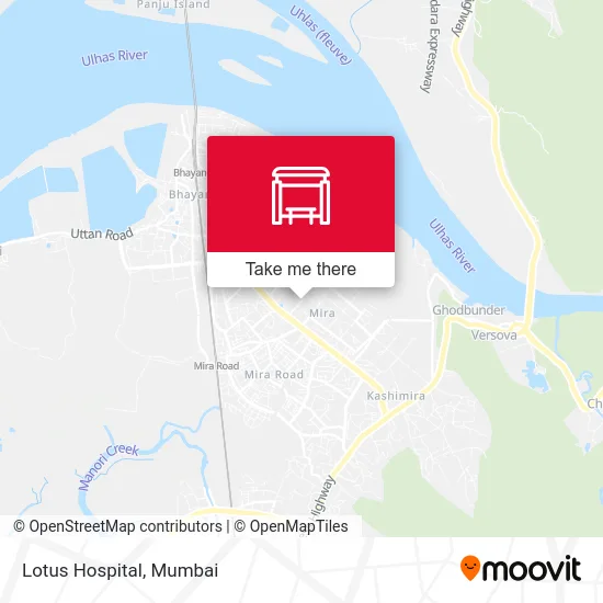 Lotus Hospital map
