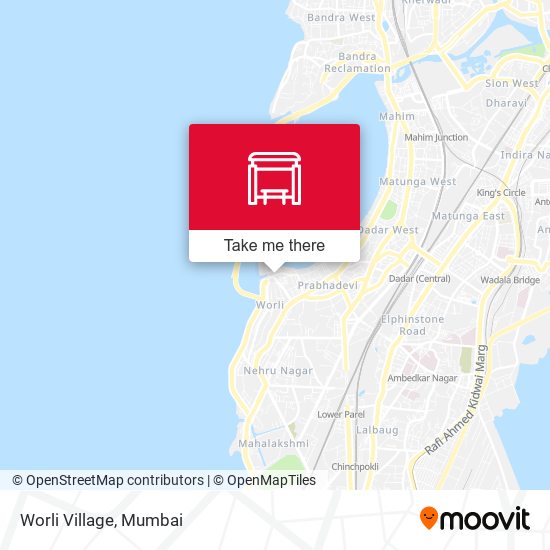 Worli Village map