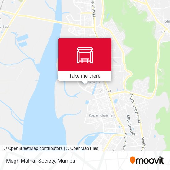 Megh Malhar Society map